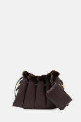 Kabelka Themoire hnědá barva, TMFW25DFEDF109