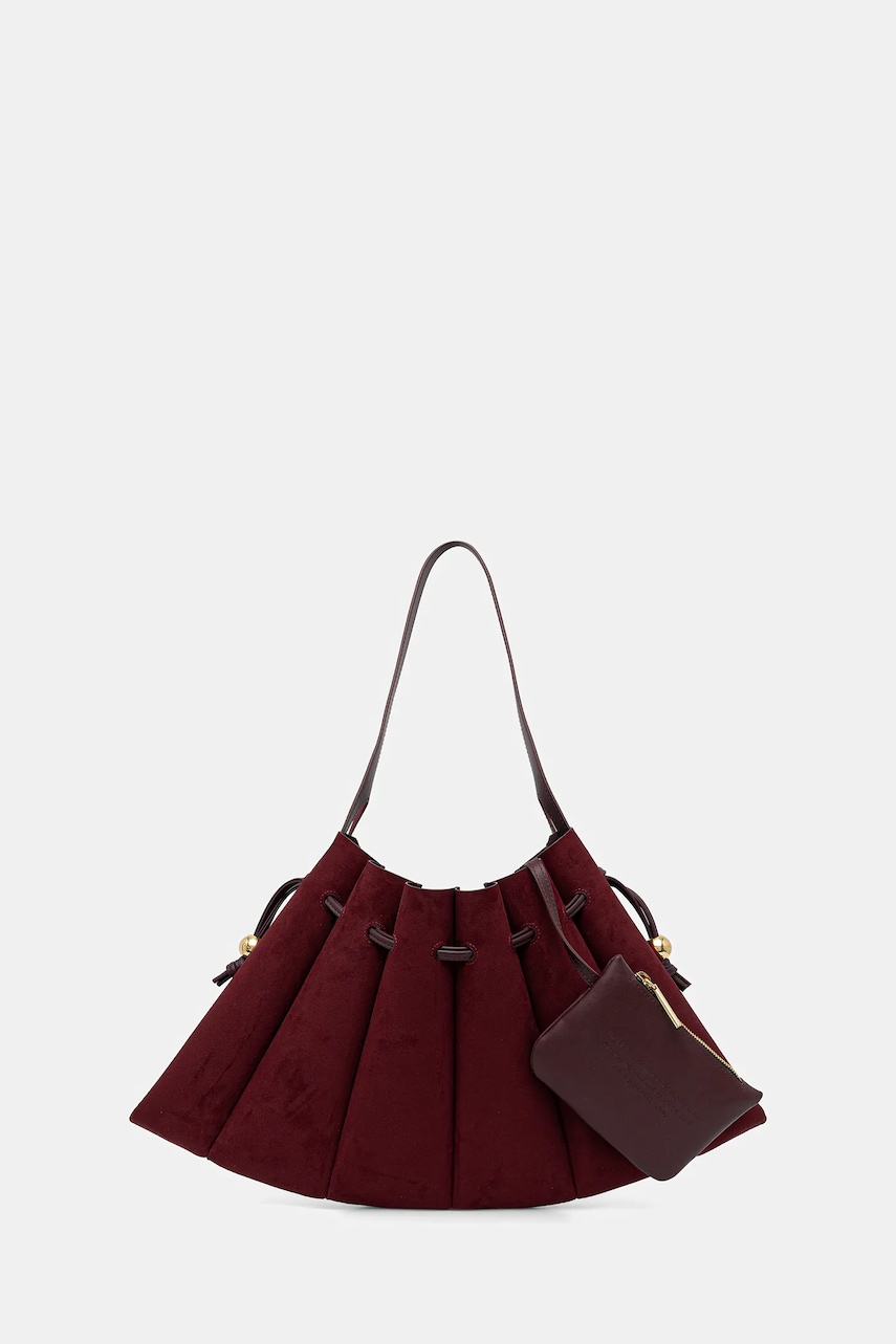 Kabelka Themoire vínová barva, TMFW25CLPSUE120