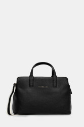 Kabelka Tommy Hilfiger černá barva, AW0AW17634