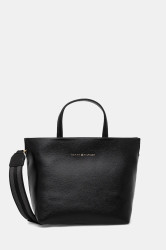 Kabelka Tommy Hilfiger černá barva, AW0AW17694