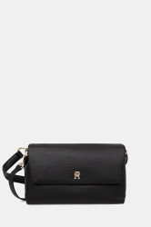 Kabelka Tommy Hilfiger černá barva, AW0AW17695