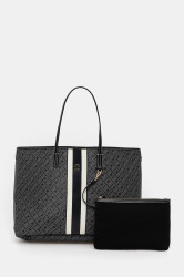 Kabelka Tommy Hilfiger černá barva, AW0AW17697