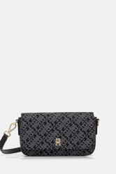 Kabelka Tommy Hilfiger černá barva, AW0AW17942