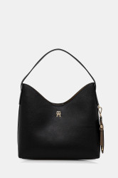 Kabelka Tommy Hilfiger černá barva, AW0AW18140