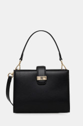 Kabelka Tommy Hilfiger černá barva, AW0AW18286
