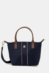 Kabelka Tommy Hilfiger tmavomodrá barva, AW0AW17707