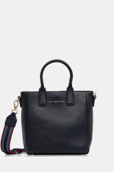 Kabelka Tommy Hilfiger tmavomodrá barva, AW0AW17861