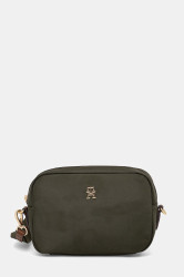 Kabelka Tommy Hilfiger zelená barva, AW0AW17704
