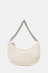 Kabelka Tommy Jeans béžová barva, AW0AW17302