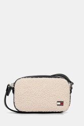 Kabelka Tommy Jeans béžová barva, AW0AW18010