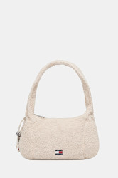 Kabelka Tommy Jeans béžová barva, AW0AW18077