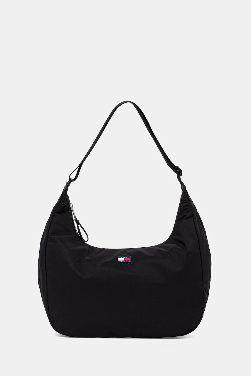 Kabelka Tommy Jeans černá barva, AW0AW17569