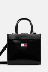 Kabelka Tommy Jeans černá barva, AW0AW17870