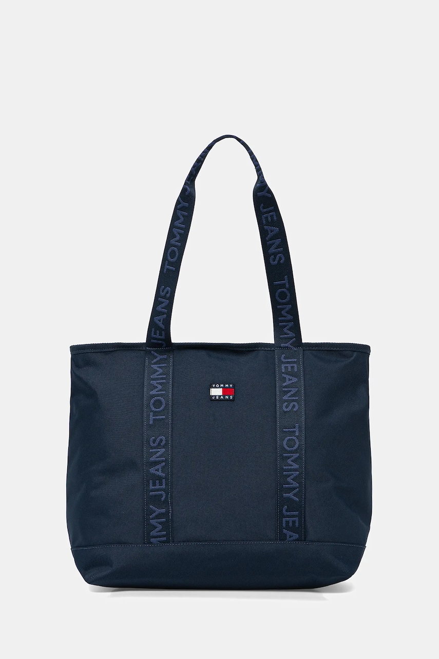 Kabelka Tommy Jeans tmavomodrá barva, AW0AW17567