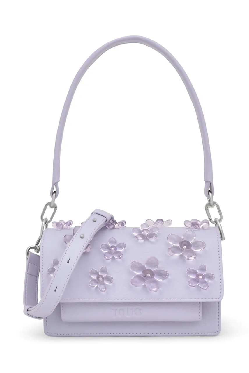 Kabelka Tous AUDREE fialová barva, 2002286268