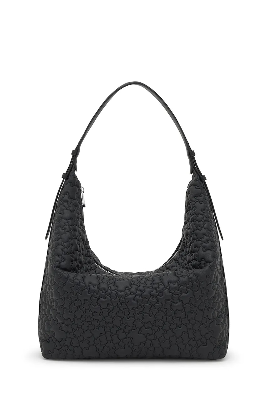 Kabelka Tous Puffy Bear černá barva, 2002304851