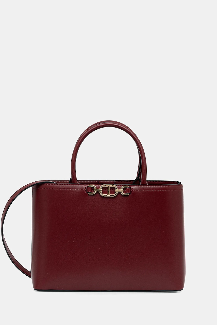 Kabelka Twinset vínová barva, 252TB7302