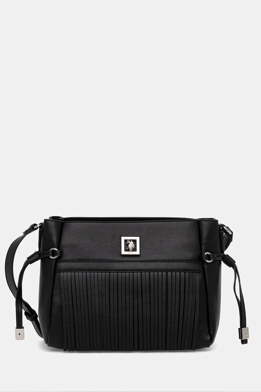 Kabelka U.S. Polo Assn. Alba černá barva, BIU0B8867WWI