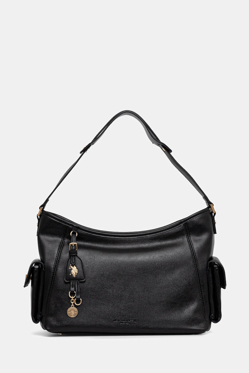 Kabelka U.S. Polo Assn. Clark černá barva, BIU0K8852WVP