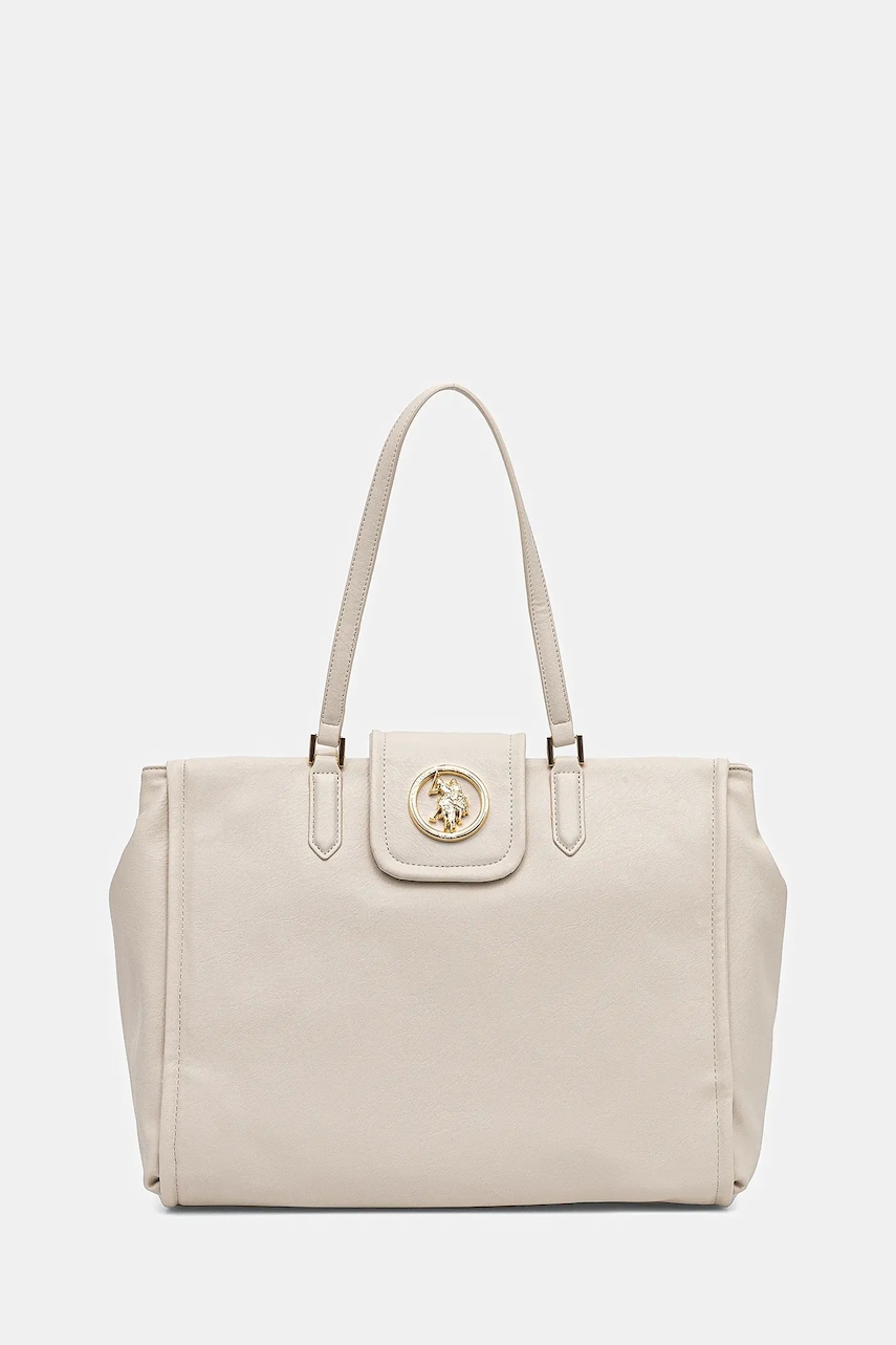 Kabelka U.S. Polo Assn. Jodhpur béžová barva, BEUJ58588WVP