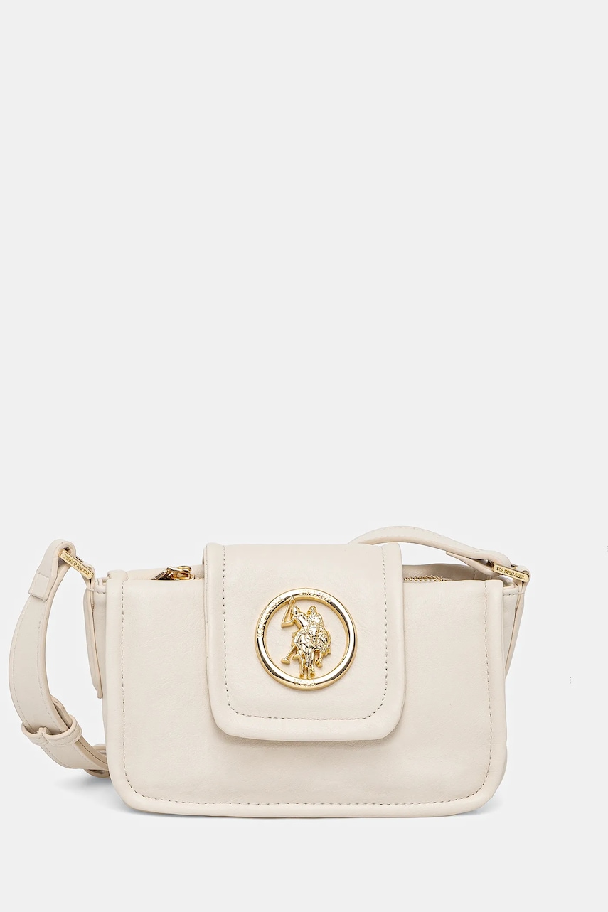 Kabelka U.S. Polo Assn. Jodhpur béžová barva, BEUJ58592WVP