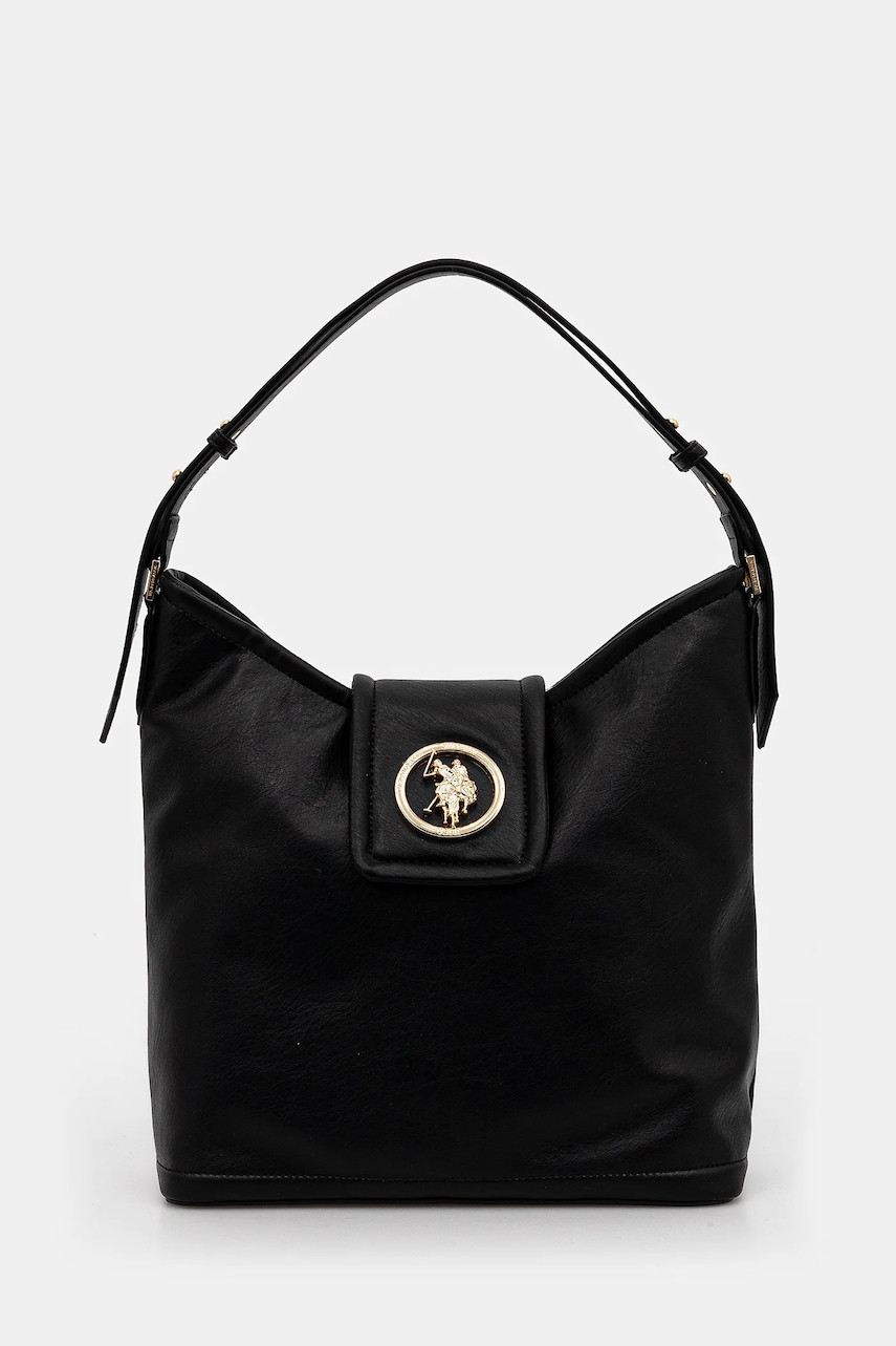 Kabelka U.S. Polo Assn. Jodhpur černá barva, BEUJ58590WVP