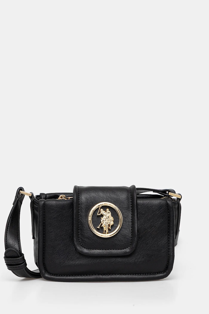 Kabelka U.S. Polo Assn. Jodhpur černá barva, BEUJ58592WVP