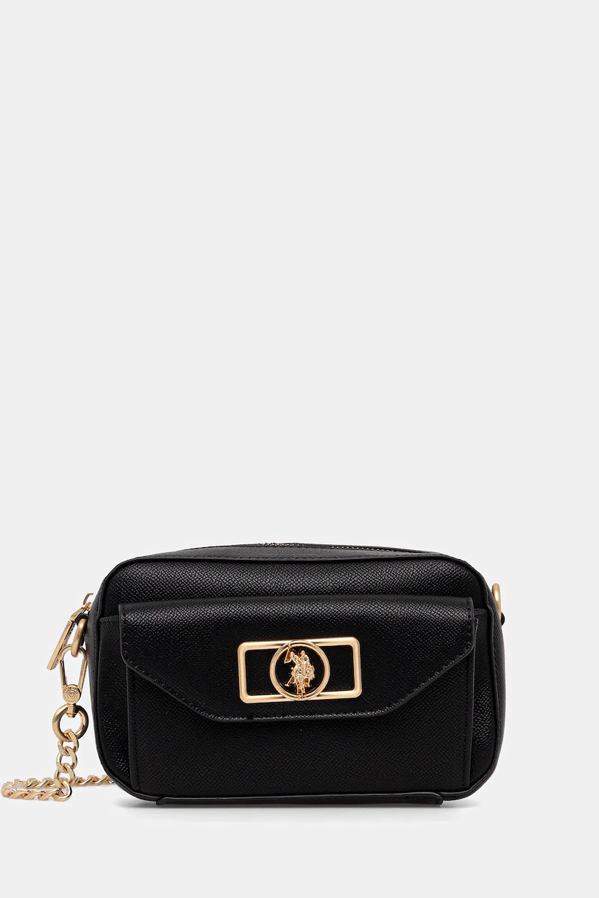 Kabelka U.S. Polo Assn. Jones černá barva, BIUJ88888WVP