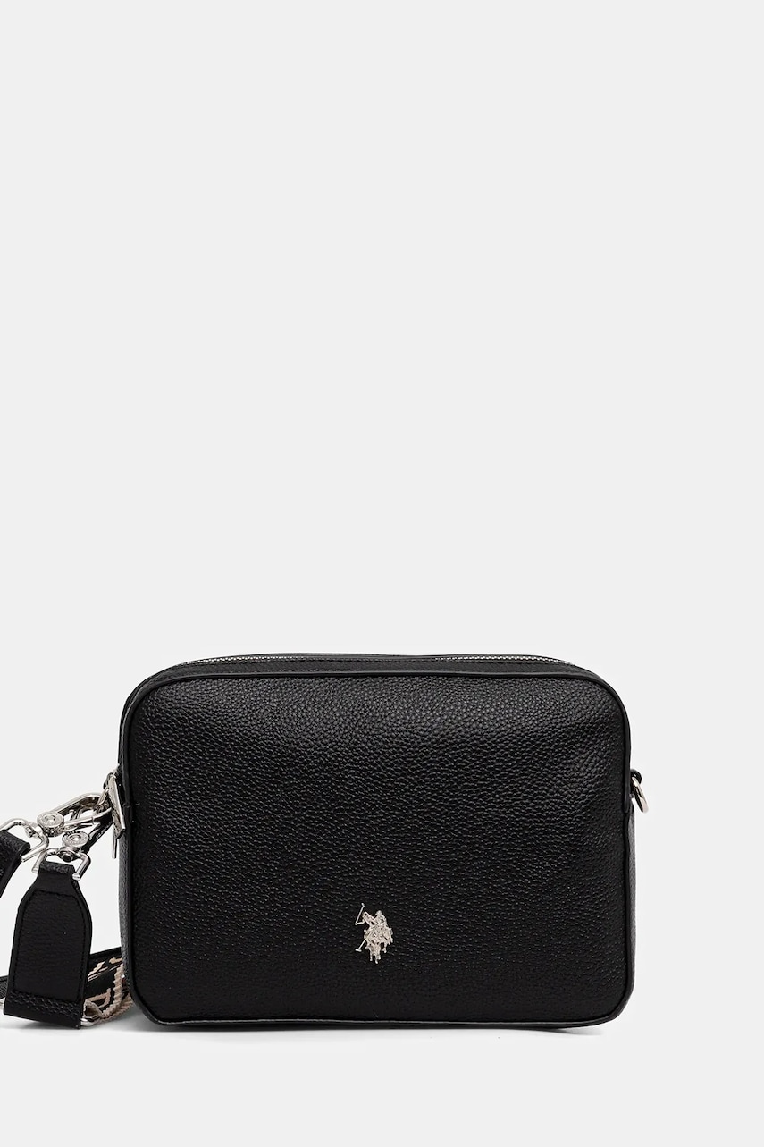 Kabelka U.S. Polo Assn. Mansion D. černá barva, BEUE58716WVP