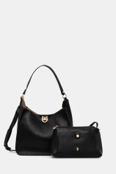 Kabelka U.S. Polo Assn. Middleton černá barva, BIU0M8870WVP