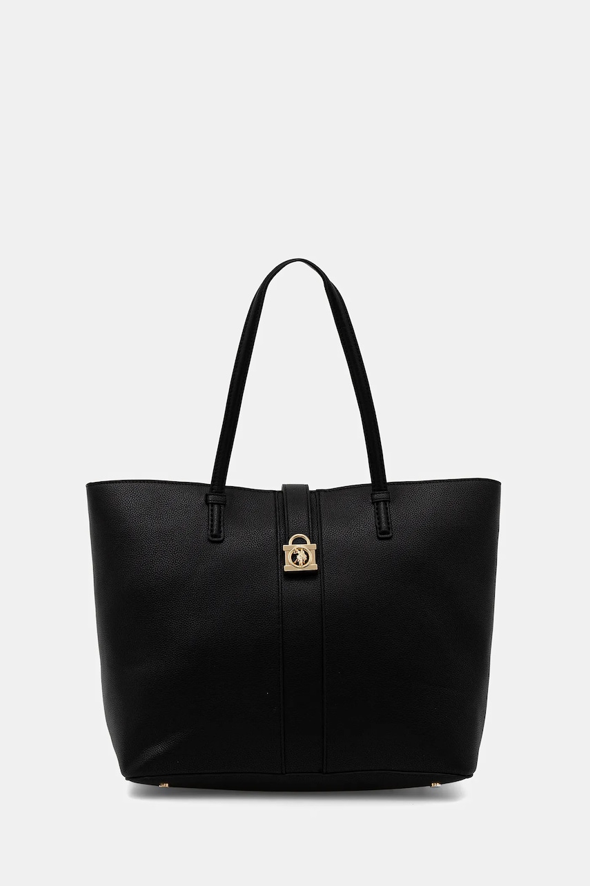 Kabelka U.S. Polo Assn. Winterberry černá barva, BIUWZ8857WVP