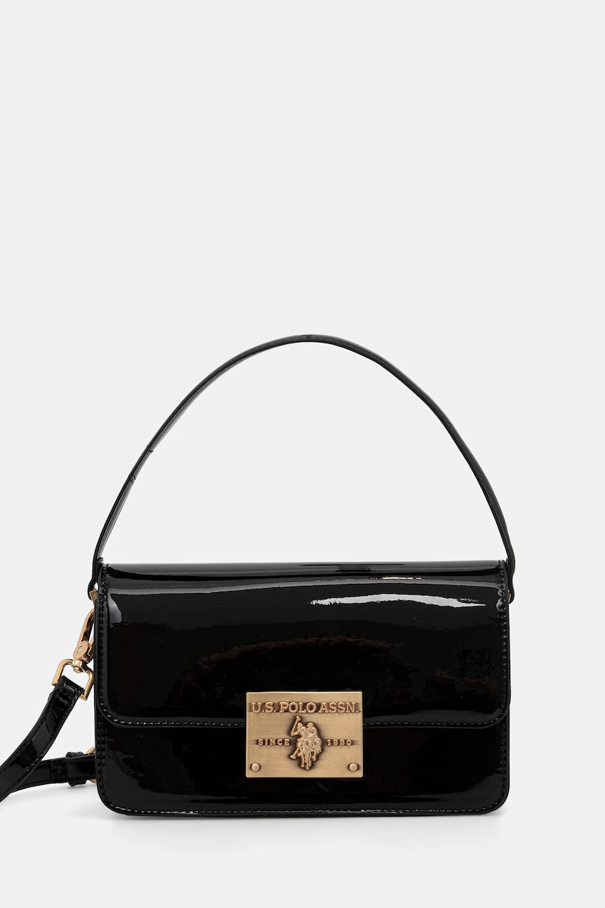 Kabelka U.S. Polo Assn. Winton černá barva, BIU0W8879WVP