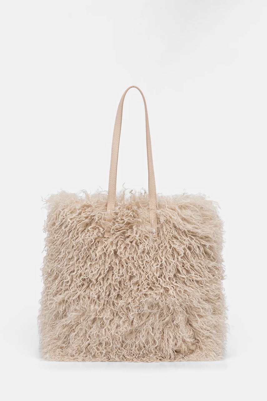 Kabelka United Colors of Benetton béžová barva, 62P0DY08R