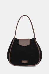 Kabelka United Colors of Benetton černá barva, 6X99DY08P