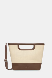 Kabelka United Colors of Benetton hnědá barva, 67O1DY07S