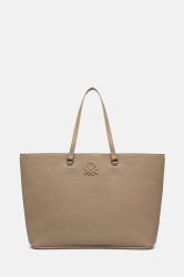 Kabelka United Colors of Benetton zelená barva, 618UDY06W