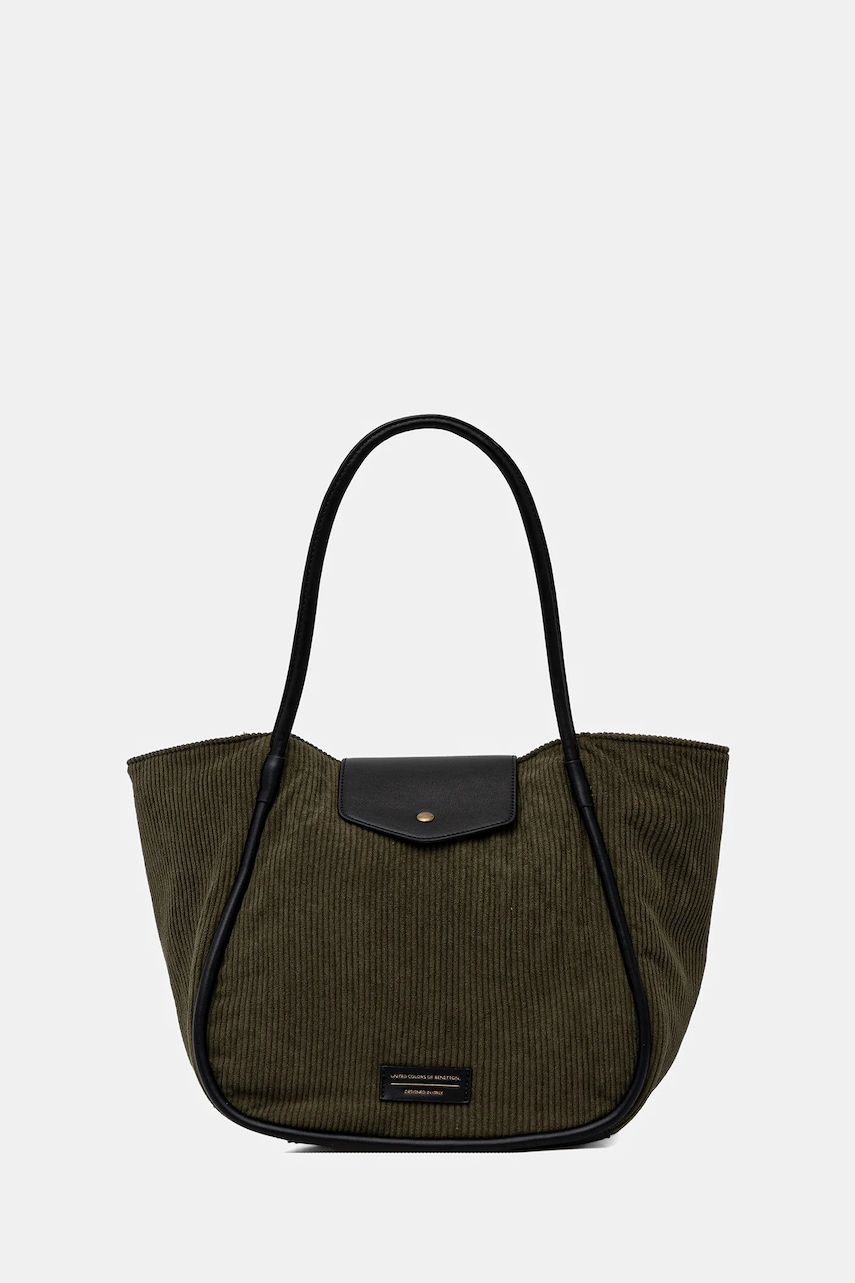 Kabelka United Colors of Benetton zelená barva, 6X99DY08P