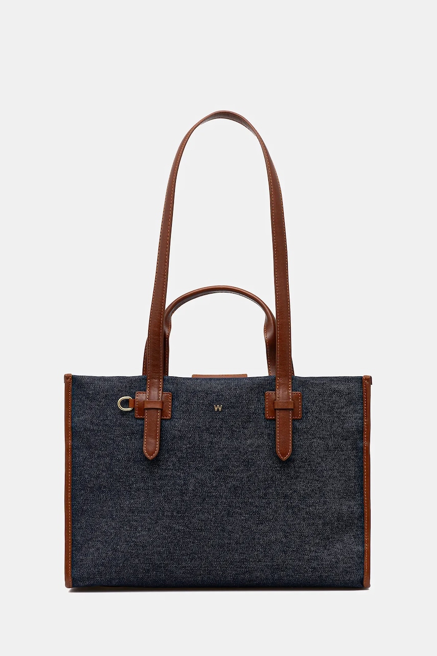 Kabelka Weekend Max Mara GIANNADENIM modrá barva, 2525516104600