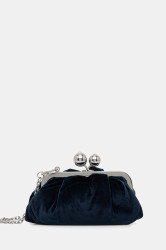 Kabelka Weekend Max Mara VALANCE tmavomodrá barva, 2525516115600