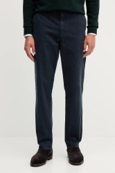 Kalhoty Aeronautica Militare pánské, tmavomodrá barva, PA1692UCT04234