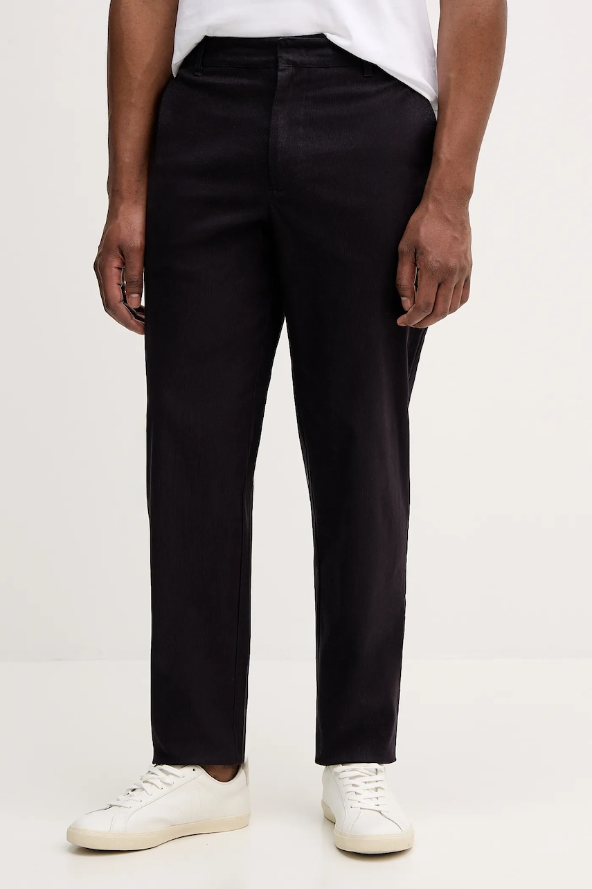 Kalhoty Armani Exchange pánské, tmavomodrá barva, přiléhavé, XM000421 AF15603