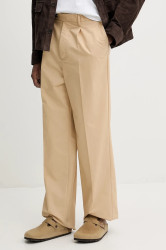 Kalhoty Bally pánské, béžová barva, MTR036