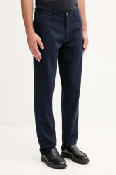 Kalhoty Barbour pánské, tmavomodrá barva, MTR0741