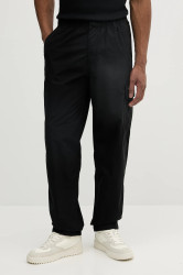 Kalhoty Calvin Klein Jeans pánské, černá barva, J30J327286