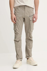 Kalhoty G-Star Rovic Zip 3D Regular Tapered pánské, béžová barva, ve střihu cargo, D02190-5126-G106