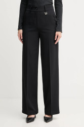 Kalhoty Joop! dámské, černá barva, high waist, 30047985