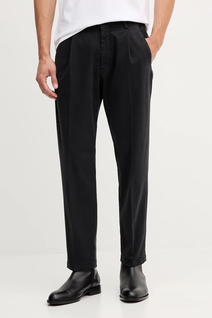 Kalhoty Joop! pánské, černá barva, 30047656