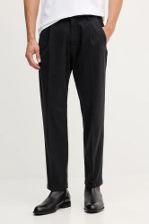 Kalhoty Joop! pánské, černá barva, 30047656
