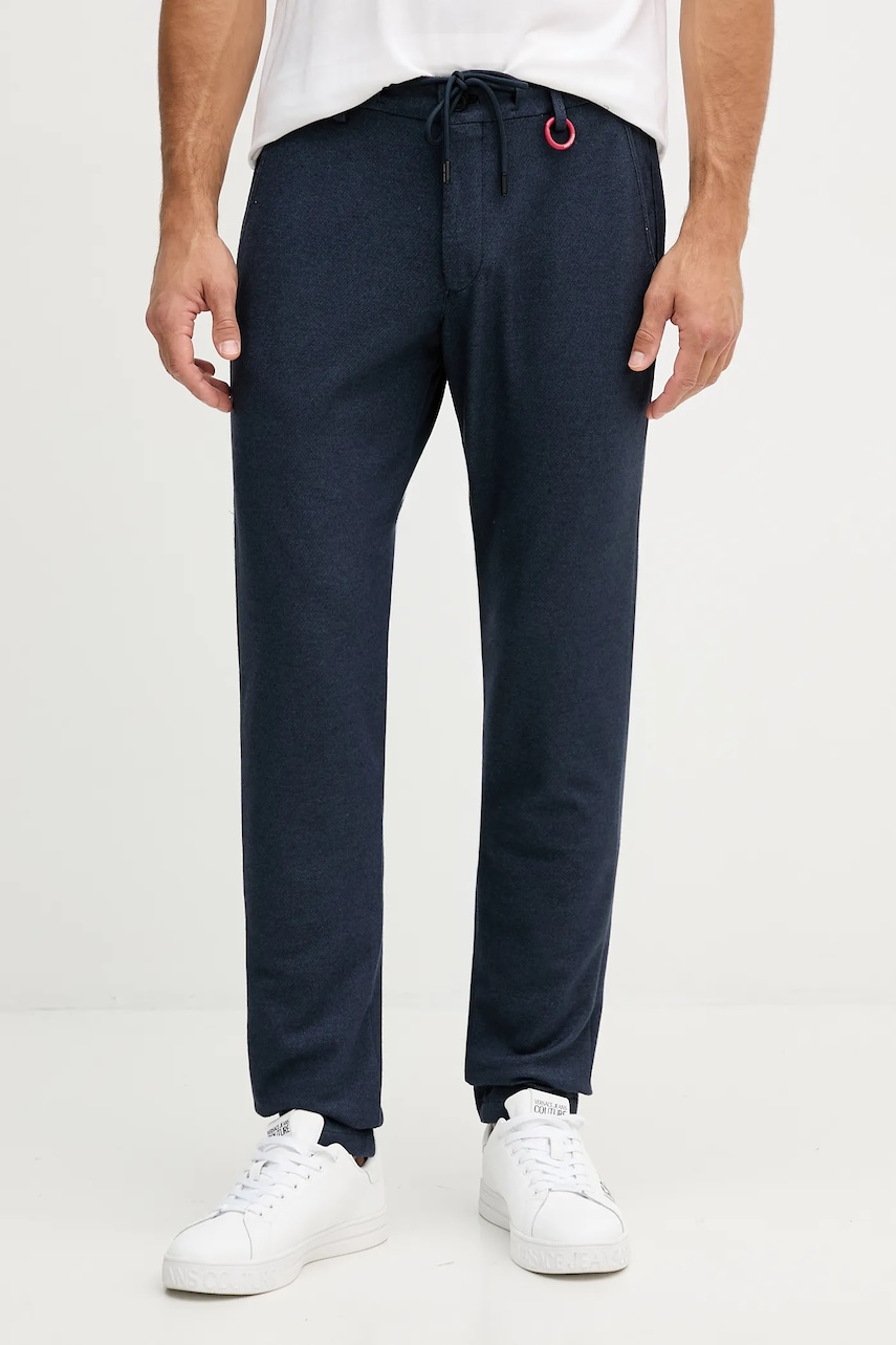 Kalhoty Joop! pánské, tmavomodrá barva, přiléhavé, 30048617