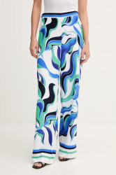 Kalhoty Joseph Ribkoff dámské, fialová barva, high waist, 252084